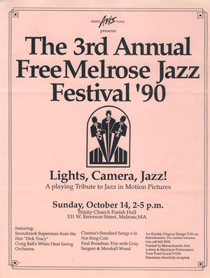 The 3rd Annual FreeMelrose Jazz Festival '90